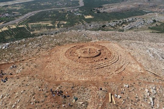 Το μνημειακό αρχιτεκτονικό σύνολο που αποκαλυφθηκε στο Καστέλλι